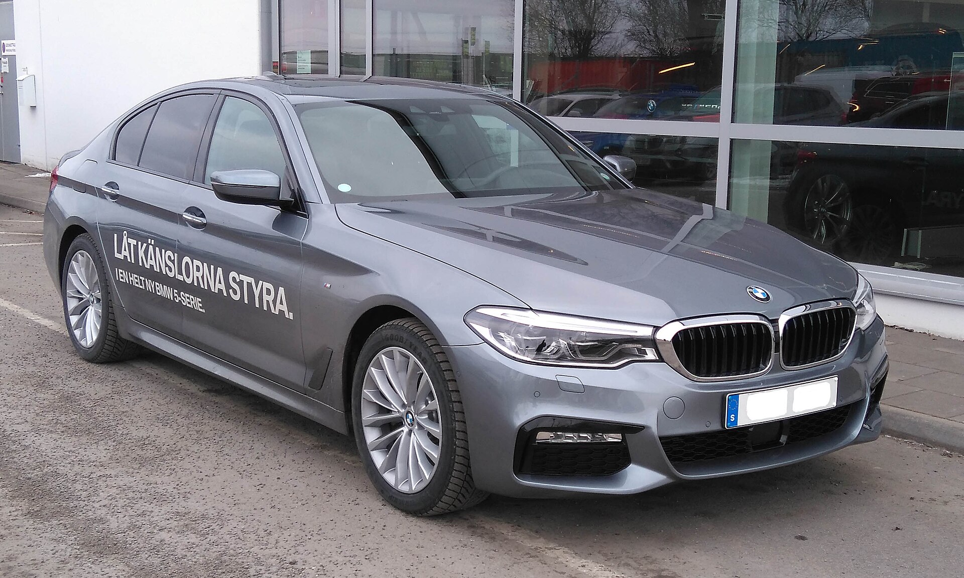 BMW 5 Series G30 перед комплексной диагностикой BMW 5 Series G30 перед комплексной диагностикой