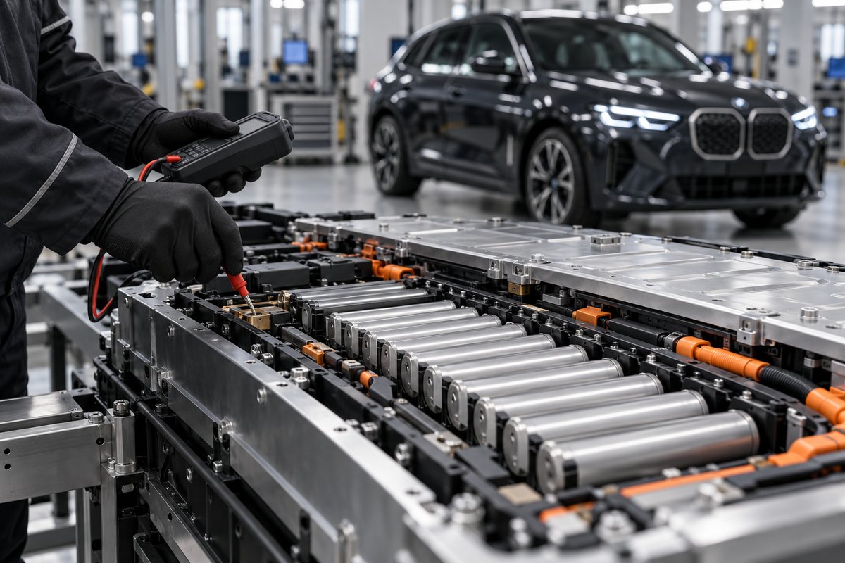 Диагностика высоковольтной батареи BMW Gen6