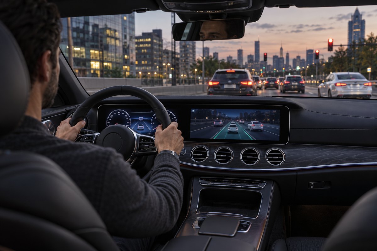 Система помощи водителю Mercedes-Benz